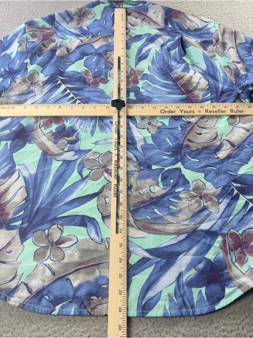 Tommy Bahama The Coconut Point Shirt Mens Medium Blue Multi Hawaiian Islandzone - Picture 4 of 10